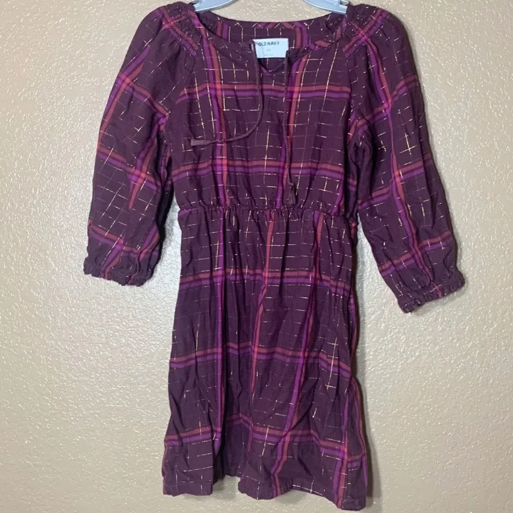 Old Navy girls long sleeve dress